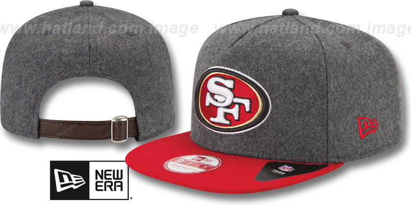 NFL San Francisco 49ers NE Strapback Hat #02